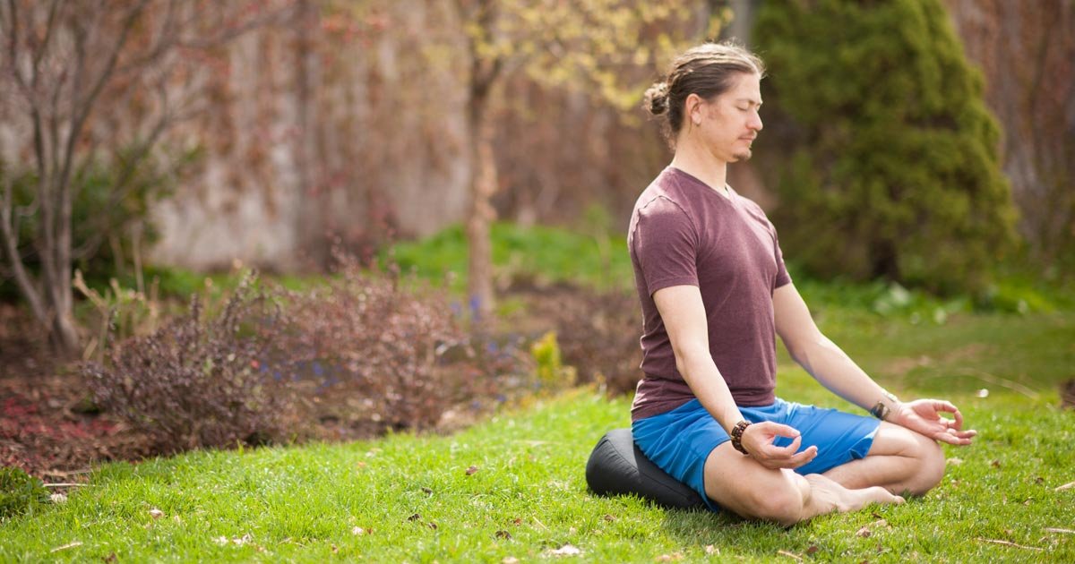 V-Shaped Meditation Cushion